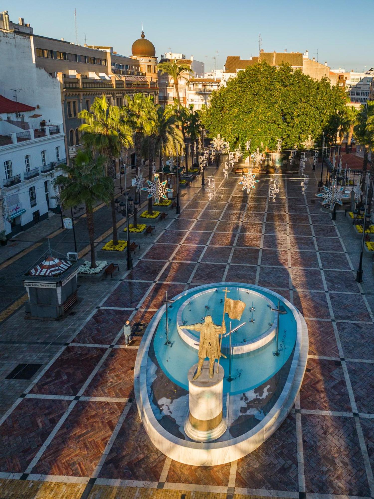 Conjunto De Apartamentos Antiguo Palacio Hotel Paris Huelva Zewnętrze zdjęcie
